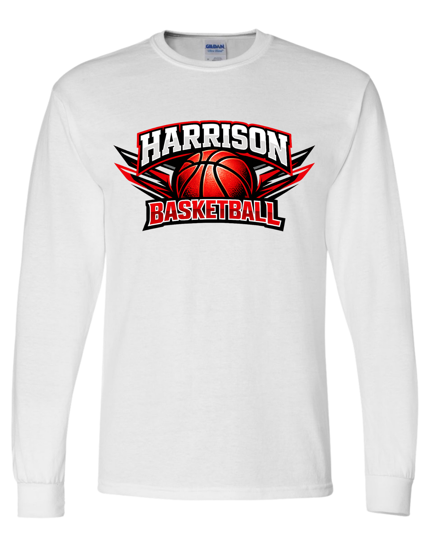 Harrison Basketball - White