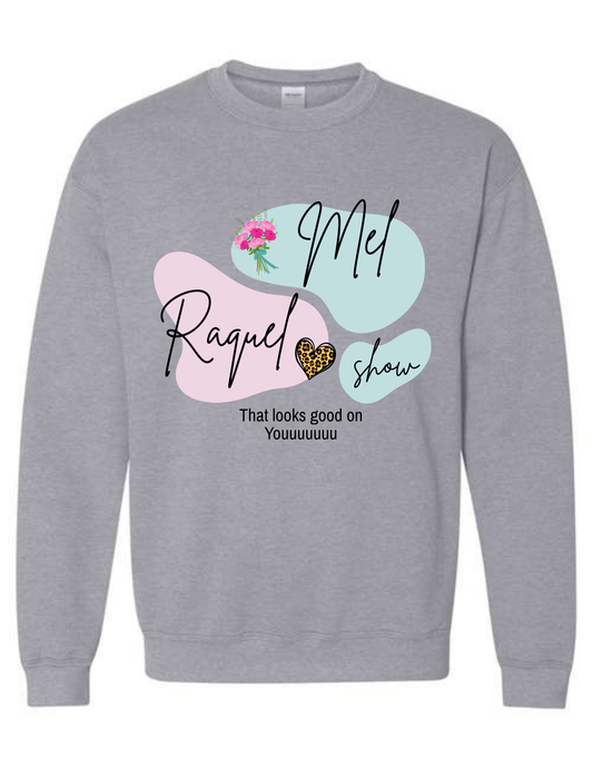 Mel and Raquel Grey Crewneck