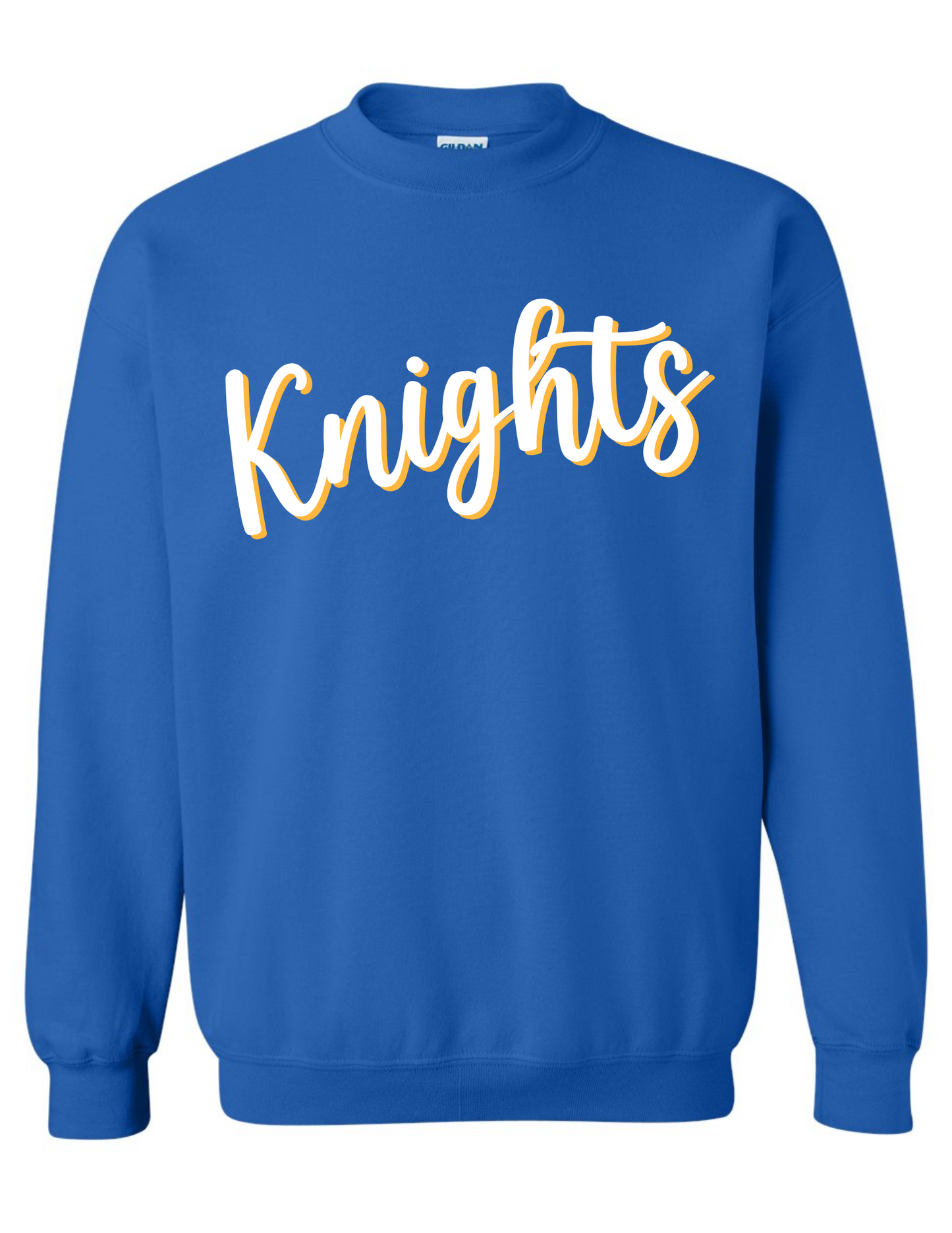 Knights Script School Spirit