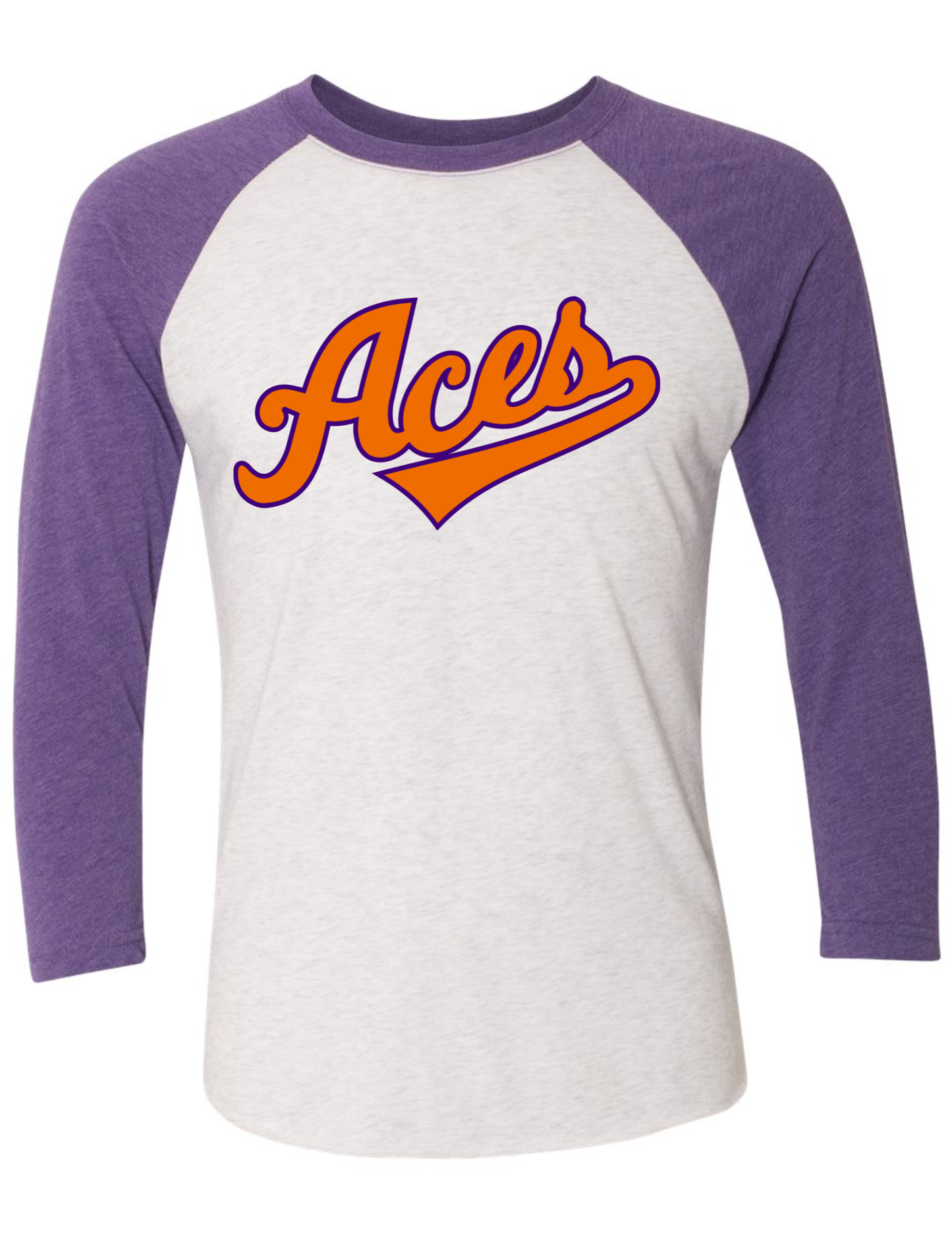 East Aces Baseball T Purple