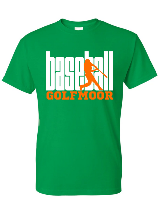 Golfmoor Baseball Player Silhoutte