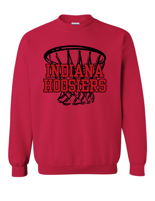 Indiana Hoosiers Basketball Red Crew