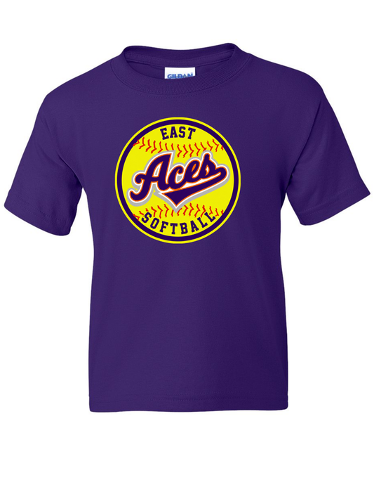 Lady Aces Softball Logo