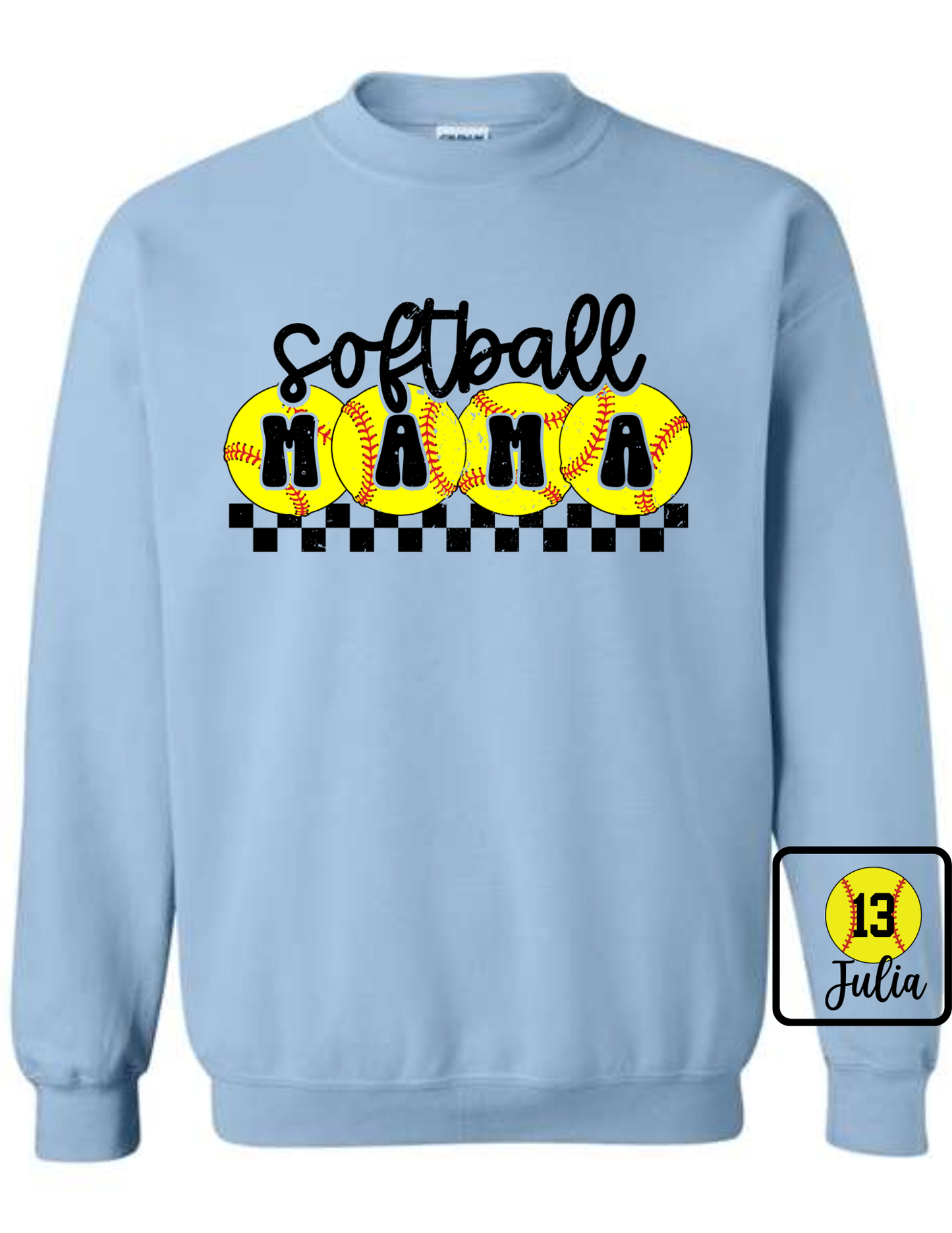 Newburgh Ice - Softball Mama Name/# On Sleeve