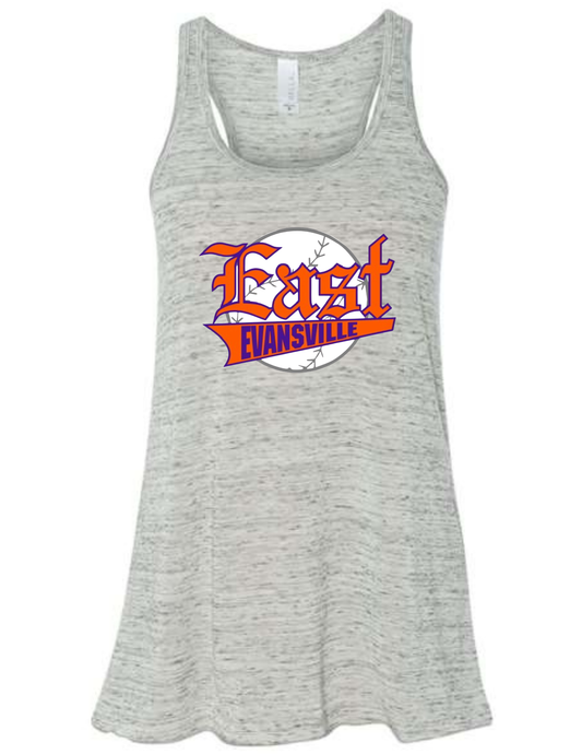 East Rec League Flowy Racerback Tank