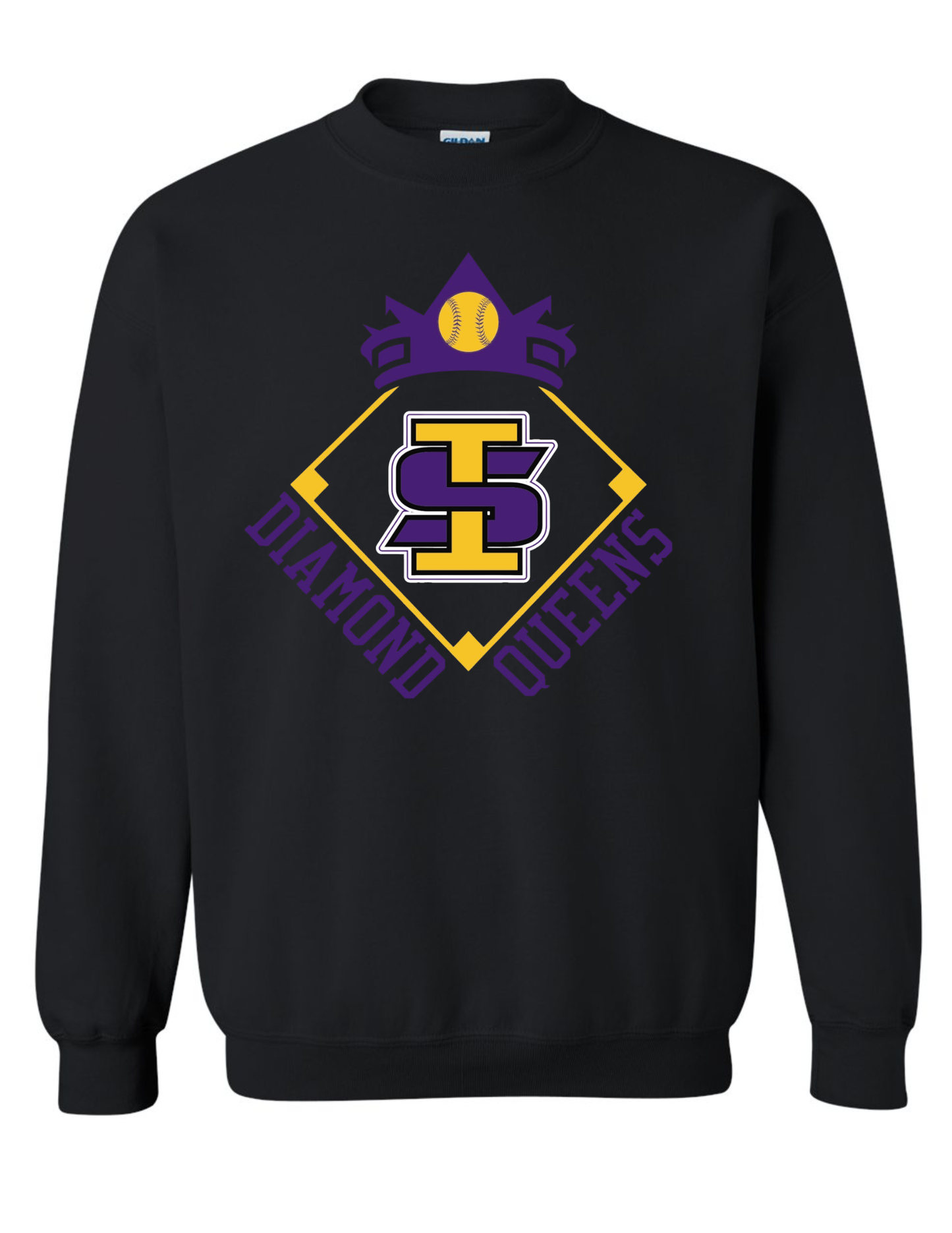 Diamond Queens Logo 3 Black