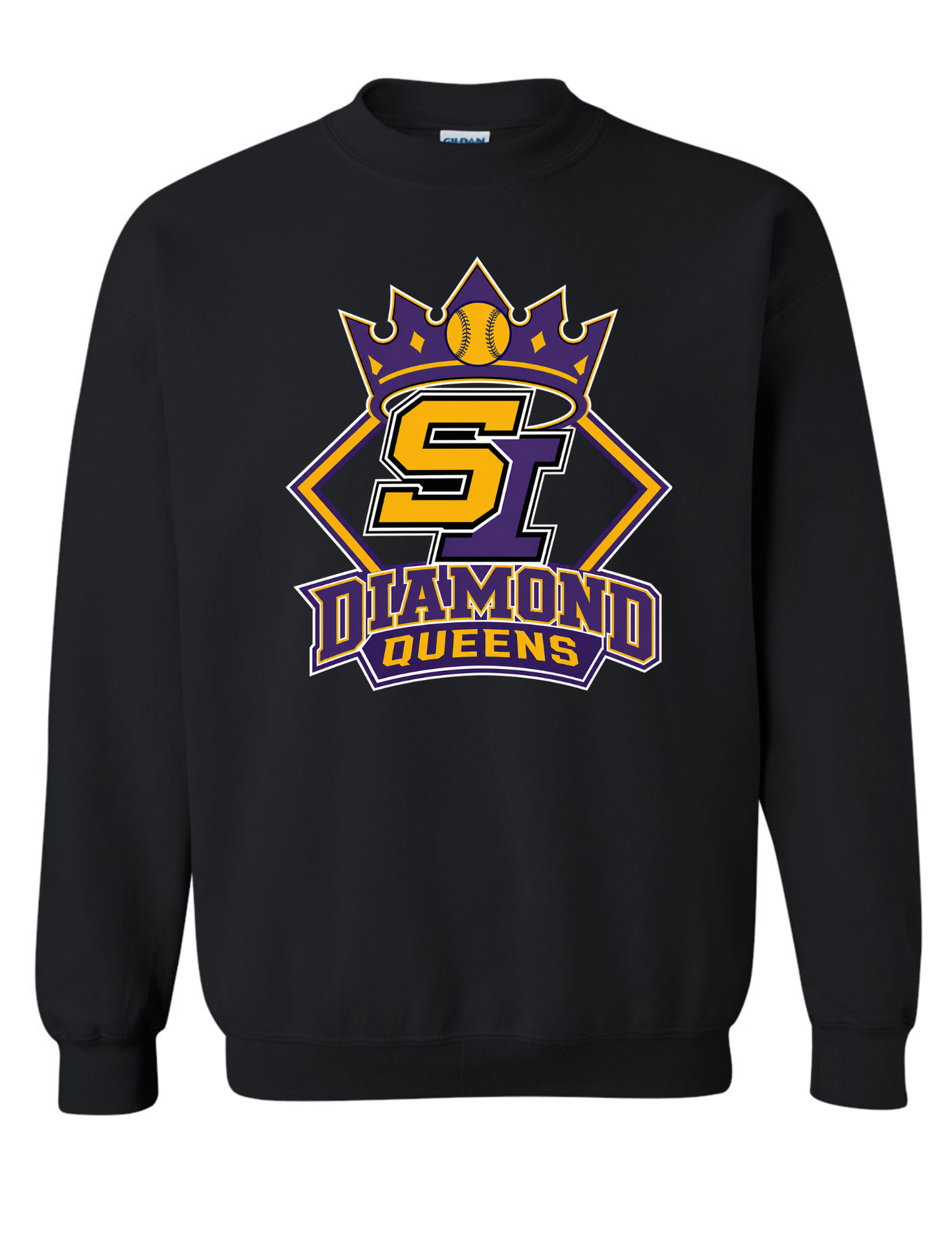 Diamond Queens Logo 4 Black