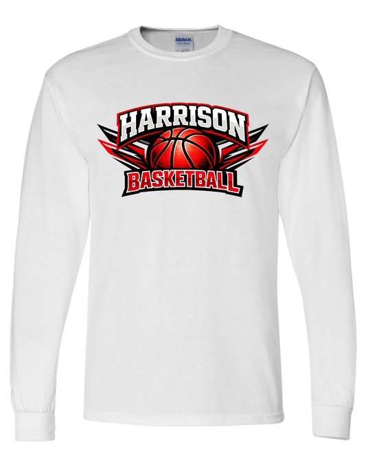 Harrison Basketball - White