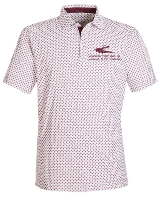 Porsche Viele Strassen Patterned Swannies Polo *Embroidered*