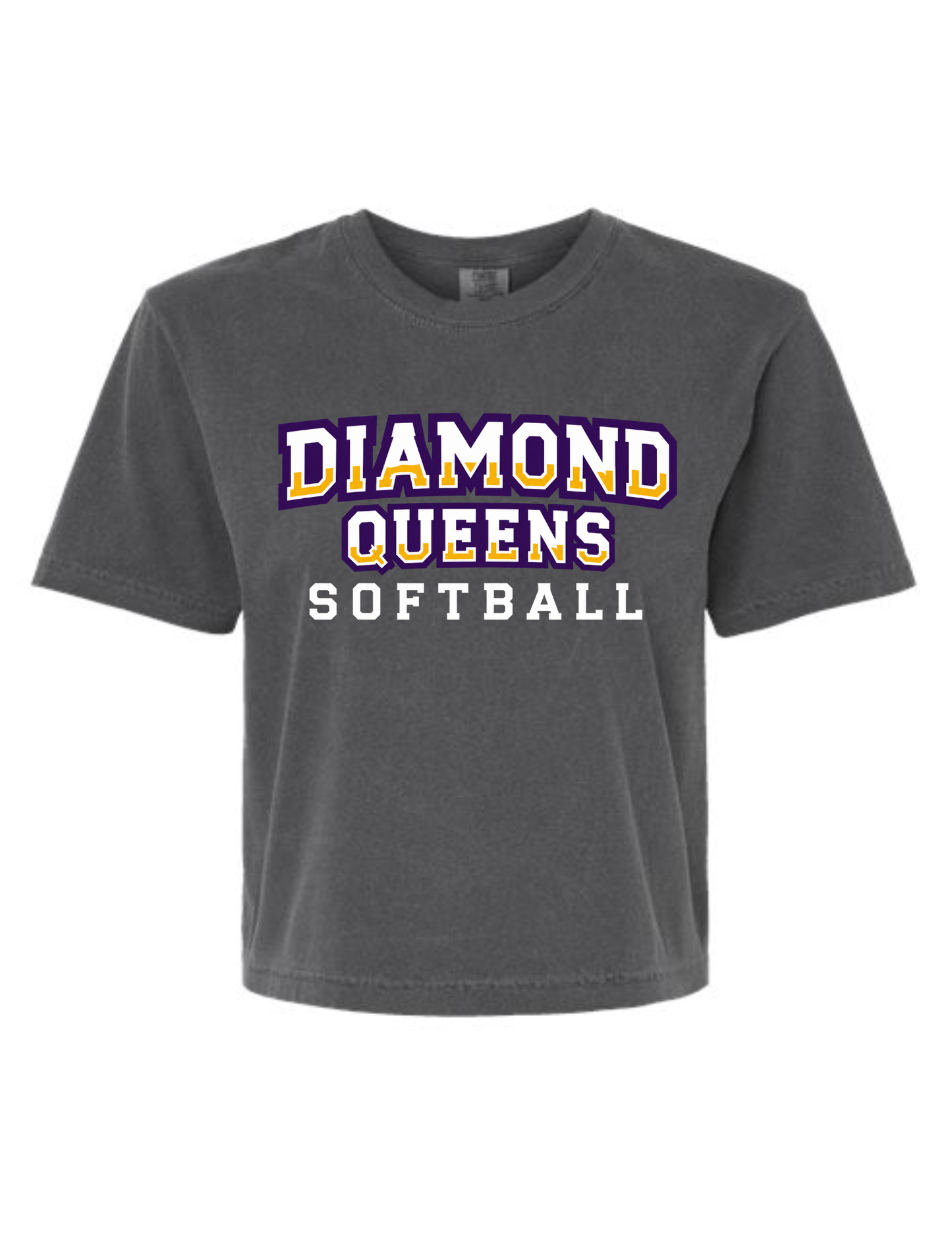 Diamond Queens Logo 5 Boxy Cut
