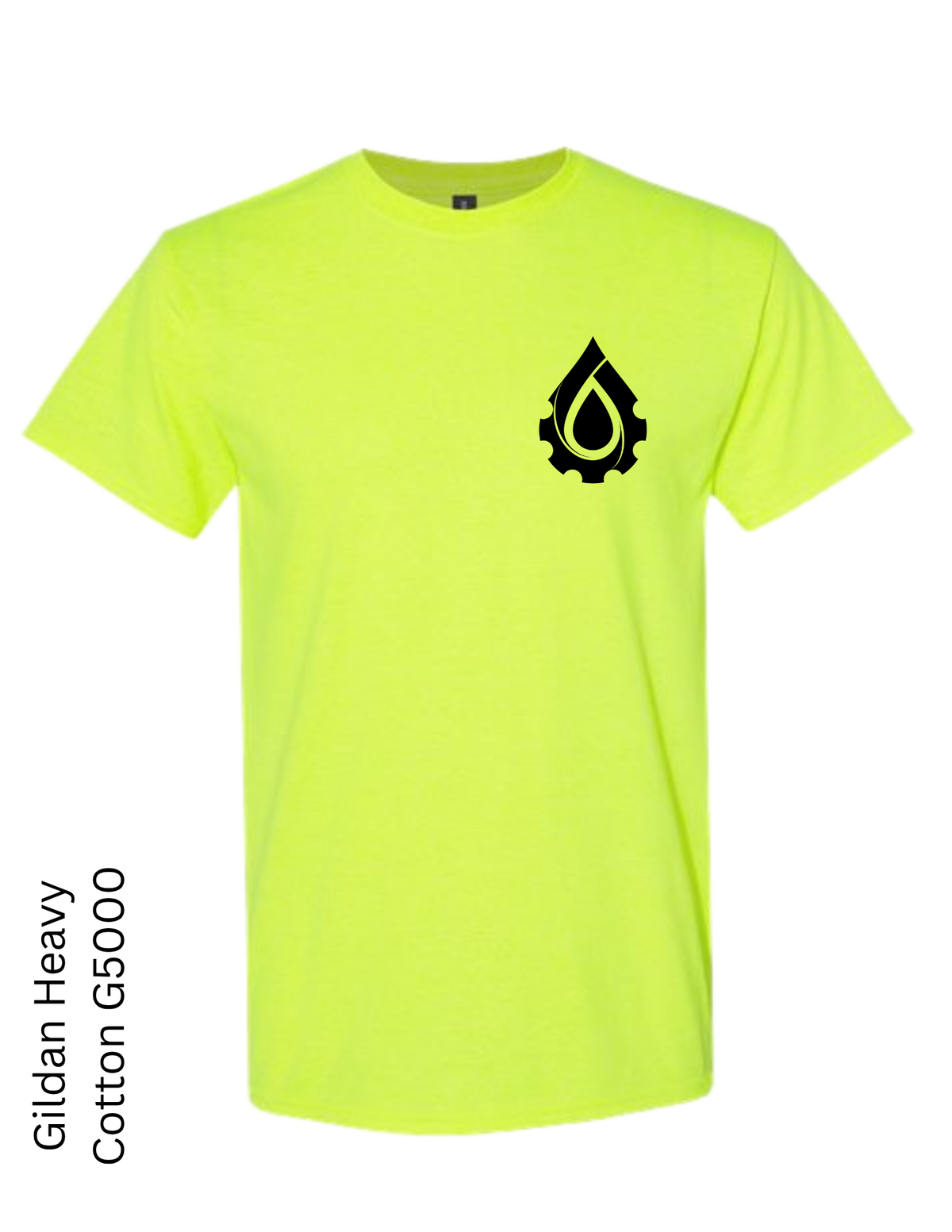 Hydromax Heavy Cotton Front & Back High Viz