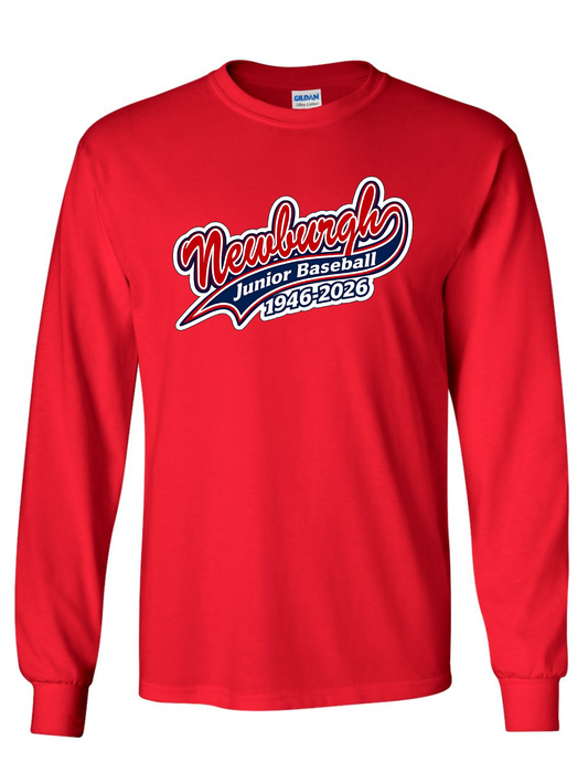 NJB 80th - Newburgh Retro Logo - Red