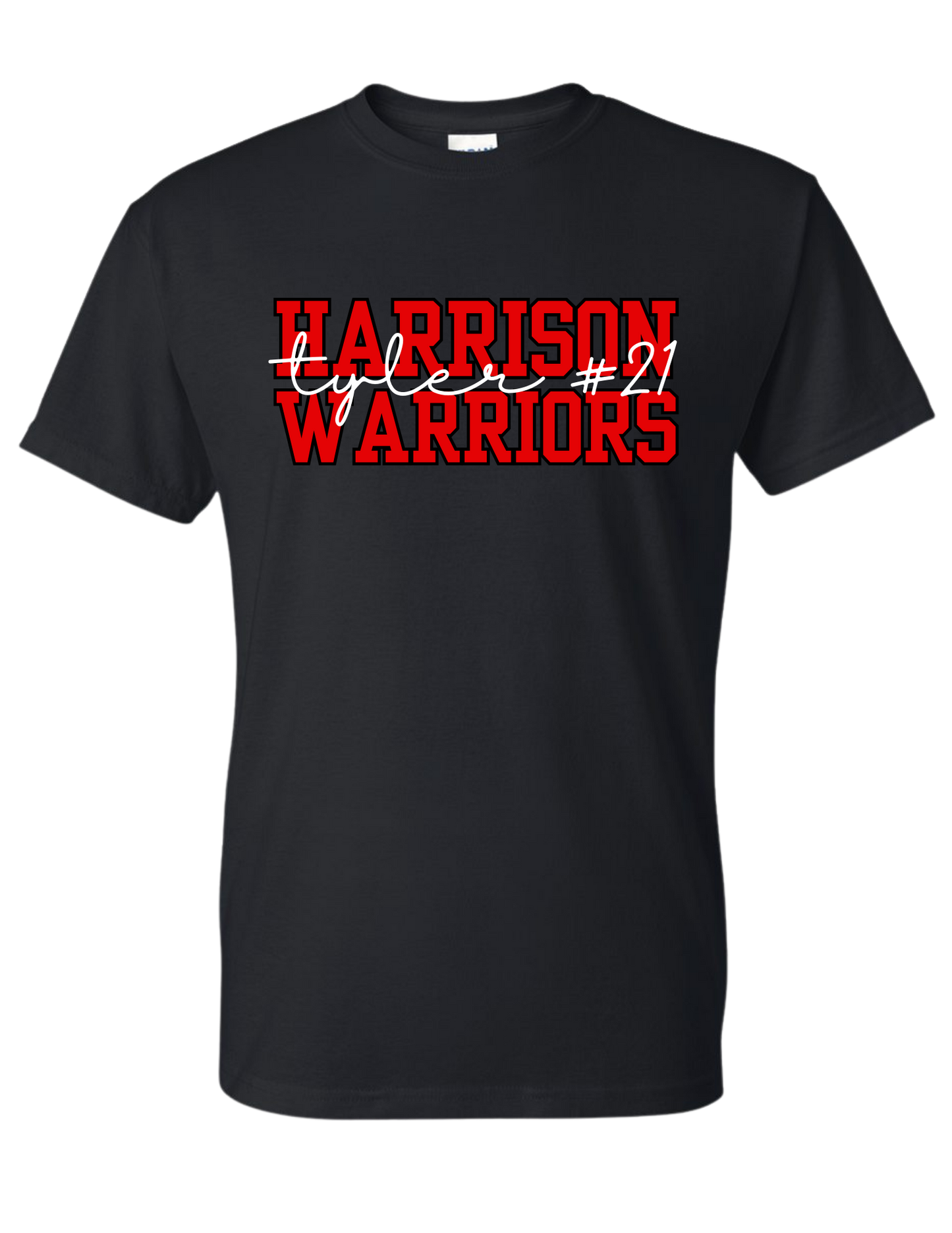 Harrison Warriors + Player Name
