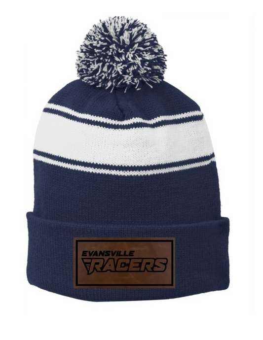 EVV Racers Leather Patch Beanie