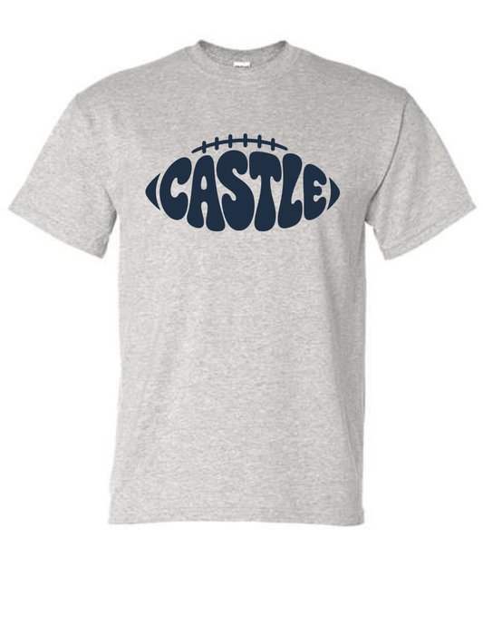 Castle Football Bubbles Sport Gray