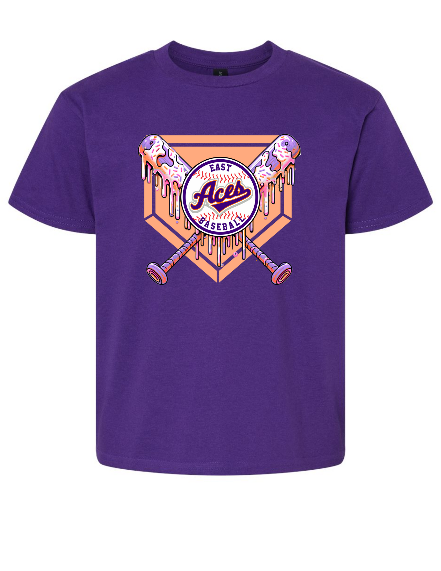 East Aces Drippy Home Plate Youth