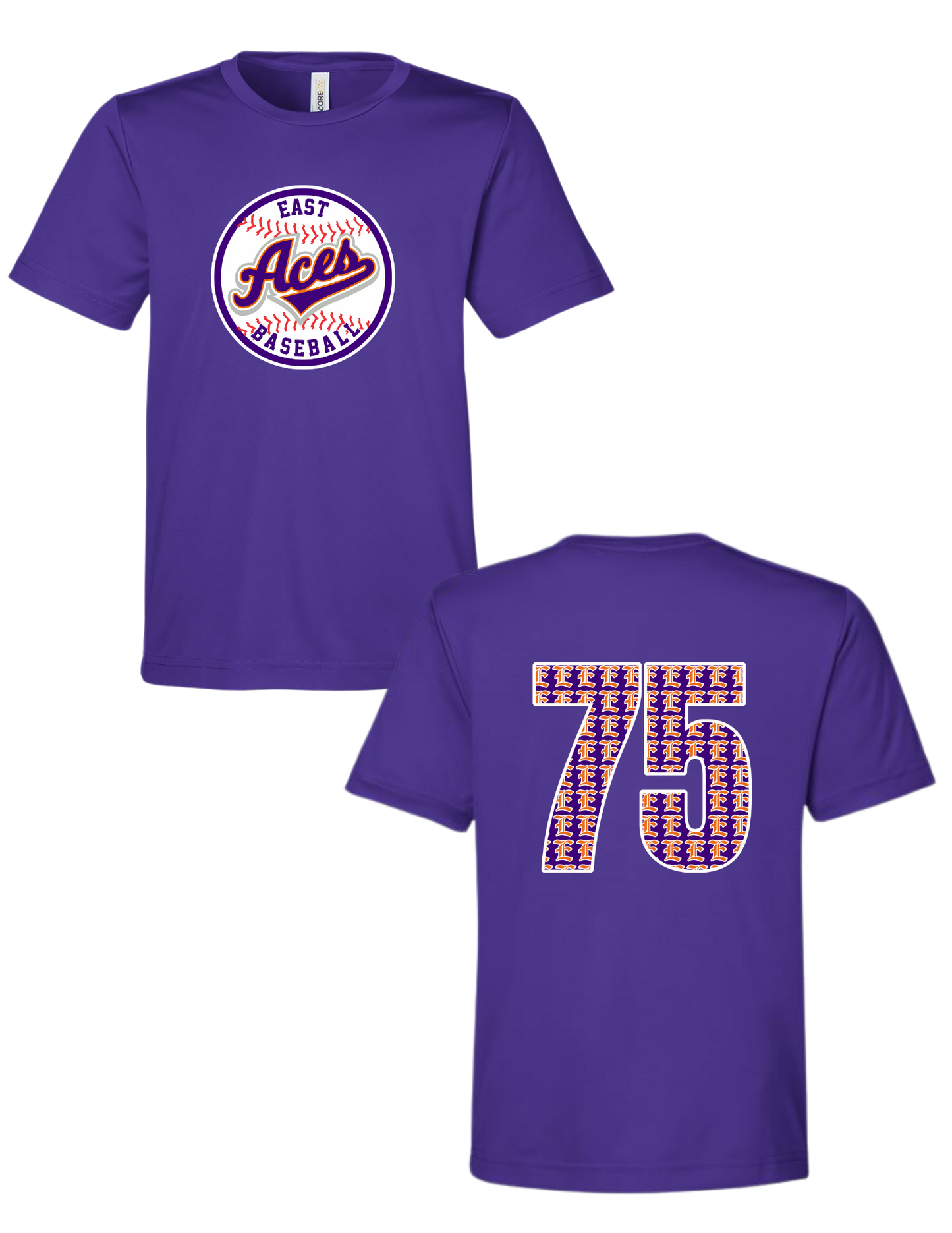 75th Anniversary - Aces Ball, 75 East Print on Back