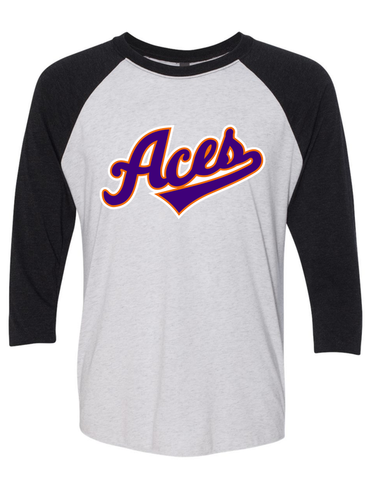 East Aces Baseball T Script