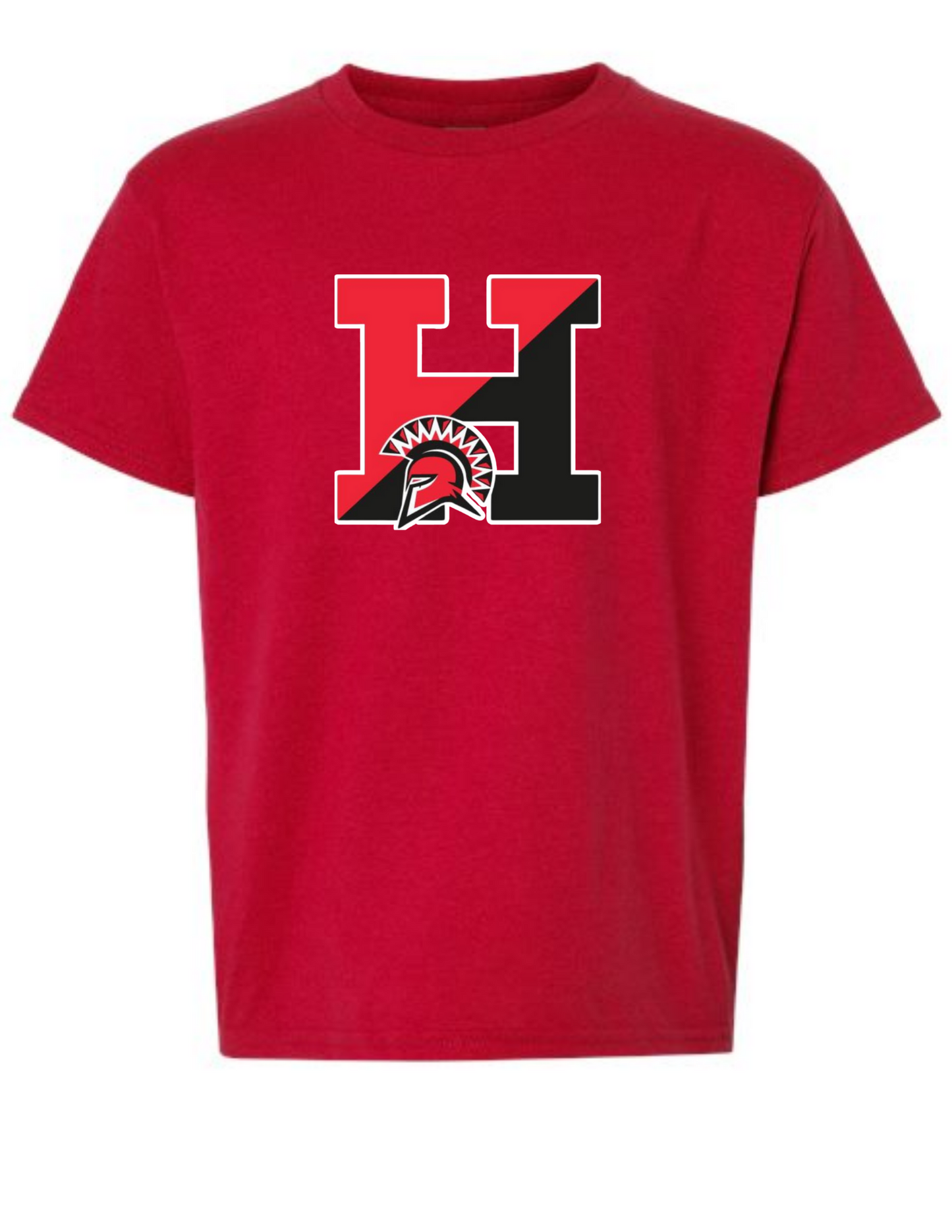 Harrison H Spartan Logo - Red
