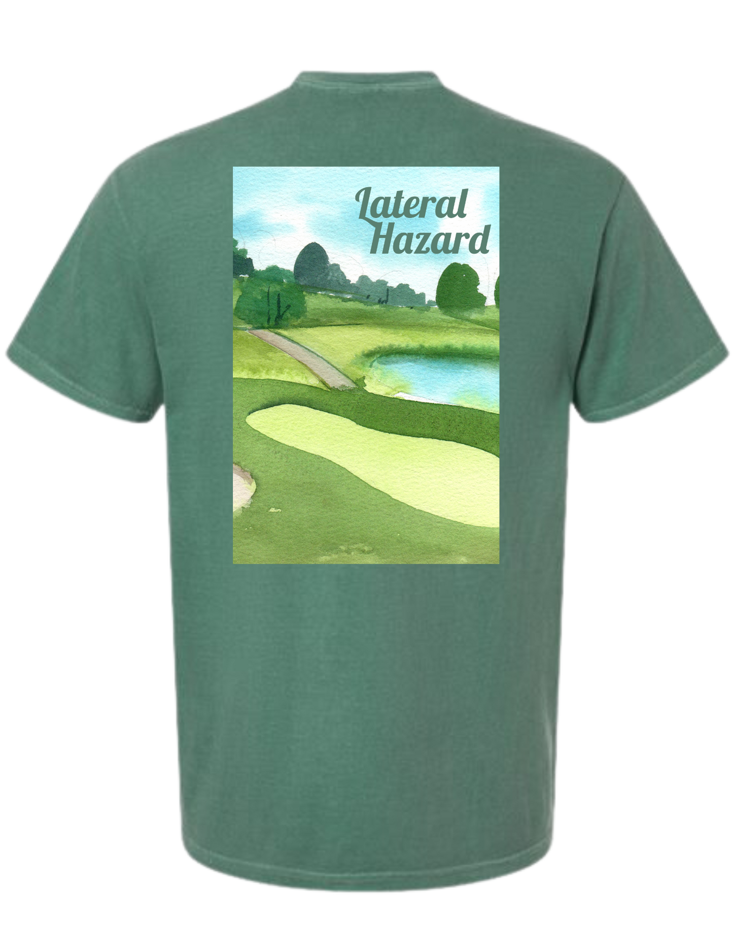 LH Golf Course Green Comfort T-Shirt