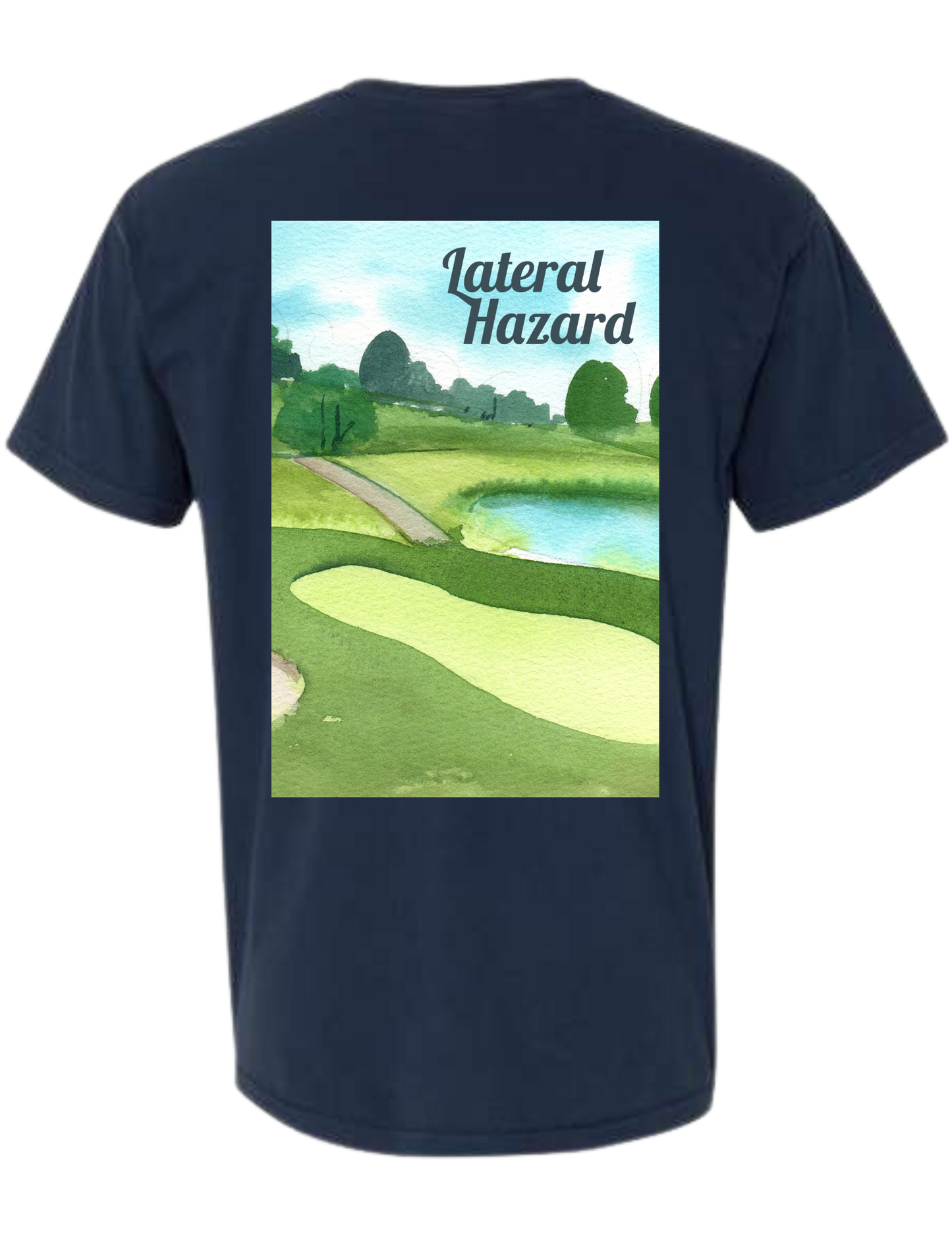 LH Golf Course Comfort Navy T-Shirt