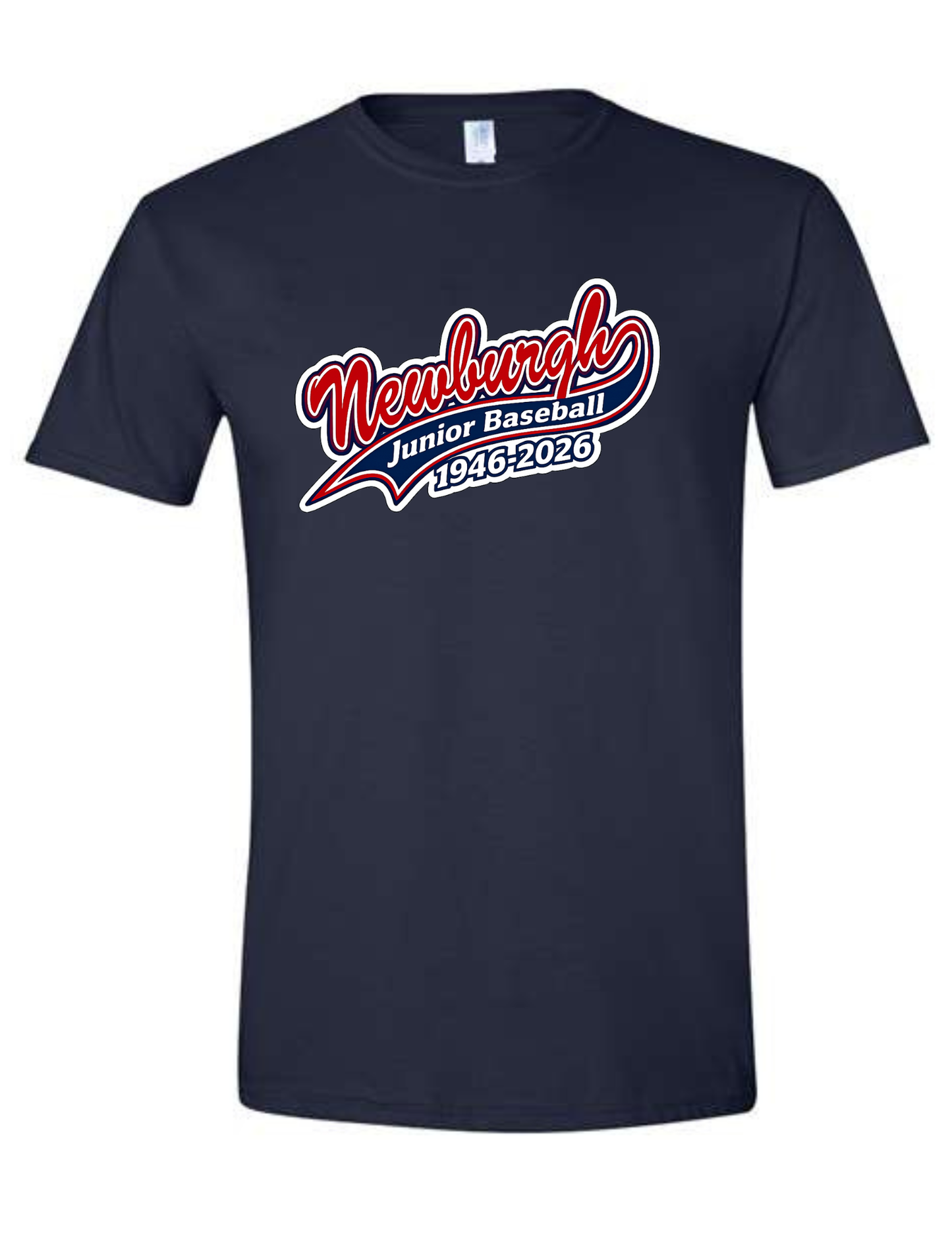 NJB 80th - Newburgh Retro Logo - Navy