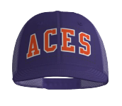 East Aces Puff Embroidery Cap
