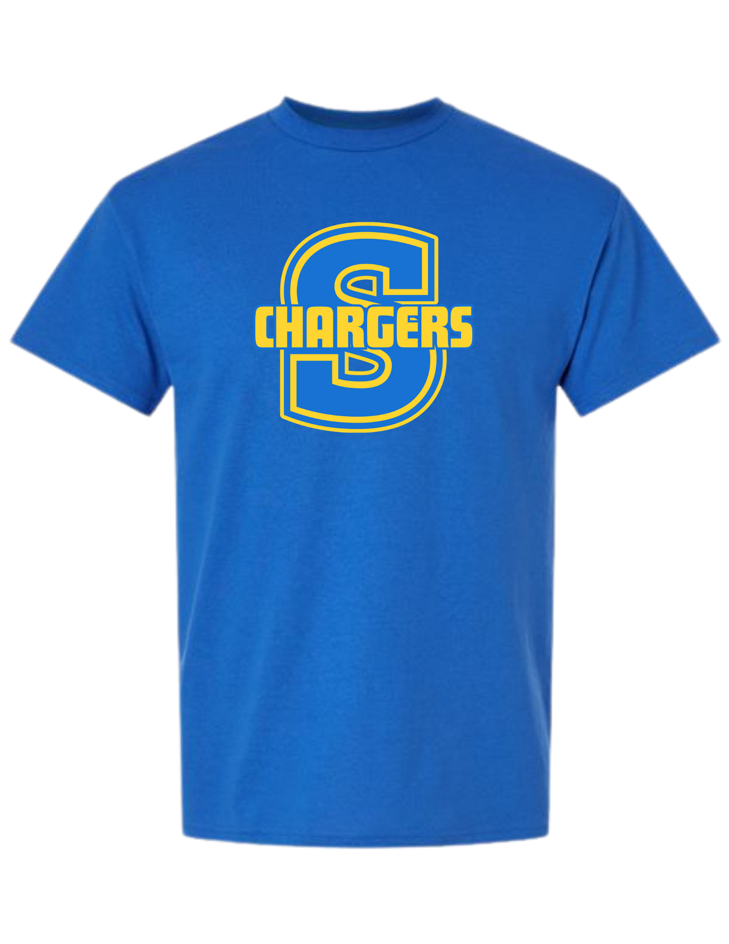 Stringtown Chargers S Logo