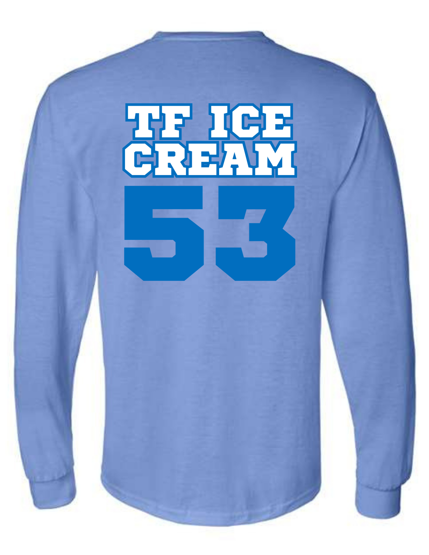 TF "Varsity" Ice Cream Long Sleeve