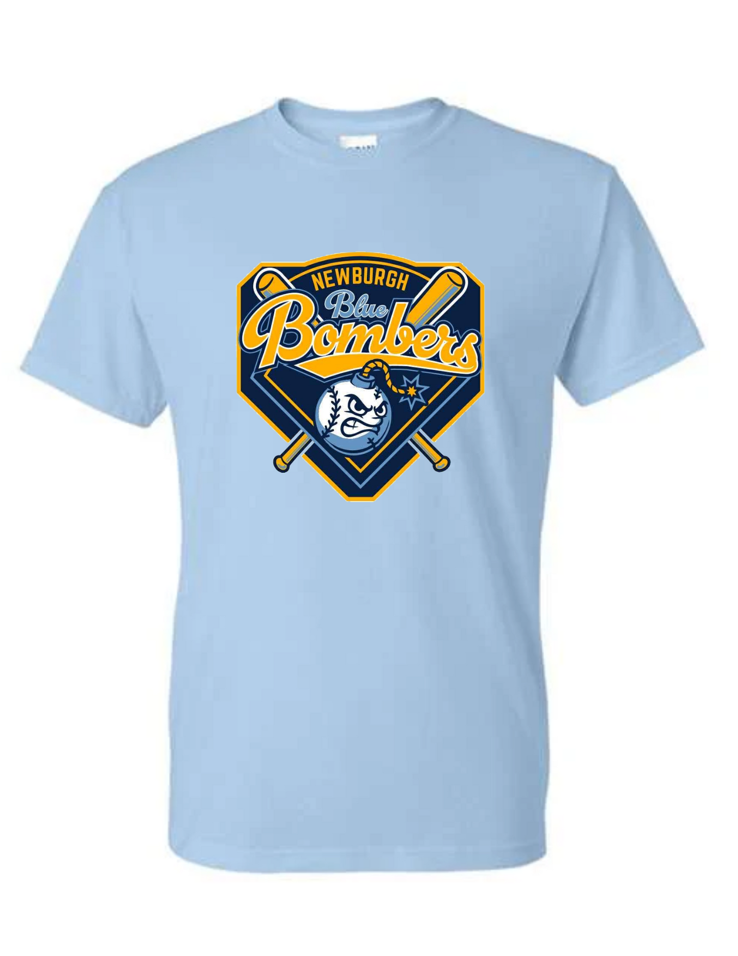 Bombers Main Logo - Light Blue
