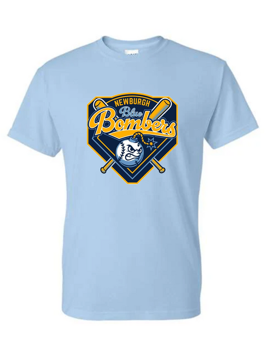 Bombers Main Logo - Light Blue